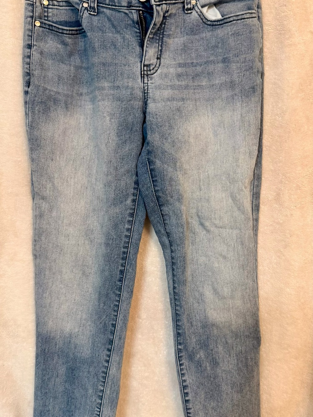 Jennifer Lopez Light Blue Skinny Stretch Jeans